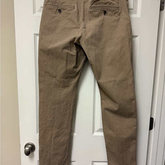 Goodfellow Men's Hennepin Athletic Fit Chino Khaki Tan Pants Size 34 - Picture 4 of 10